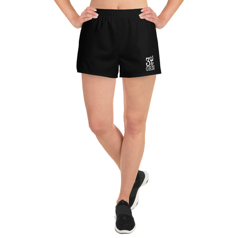 Women's 3rd&GRN O.G. logo  Athleic Athletic Short Shorts (black)